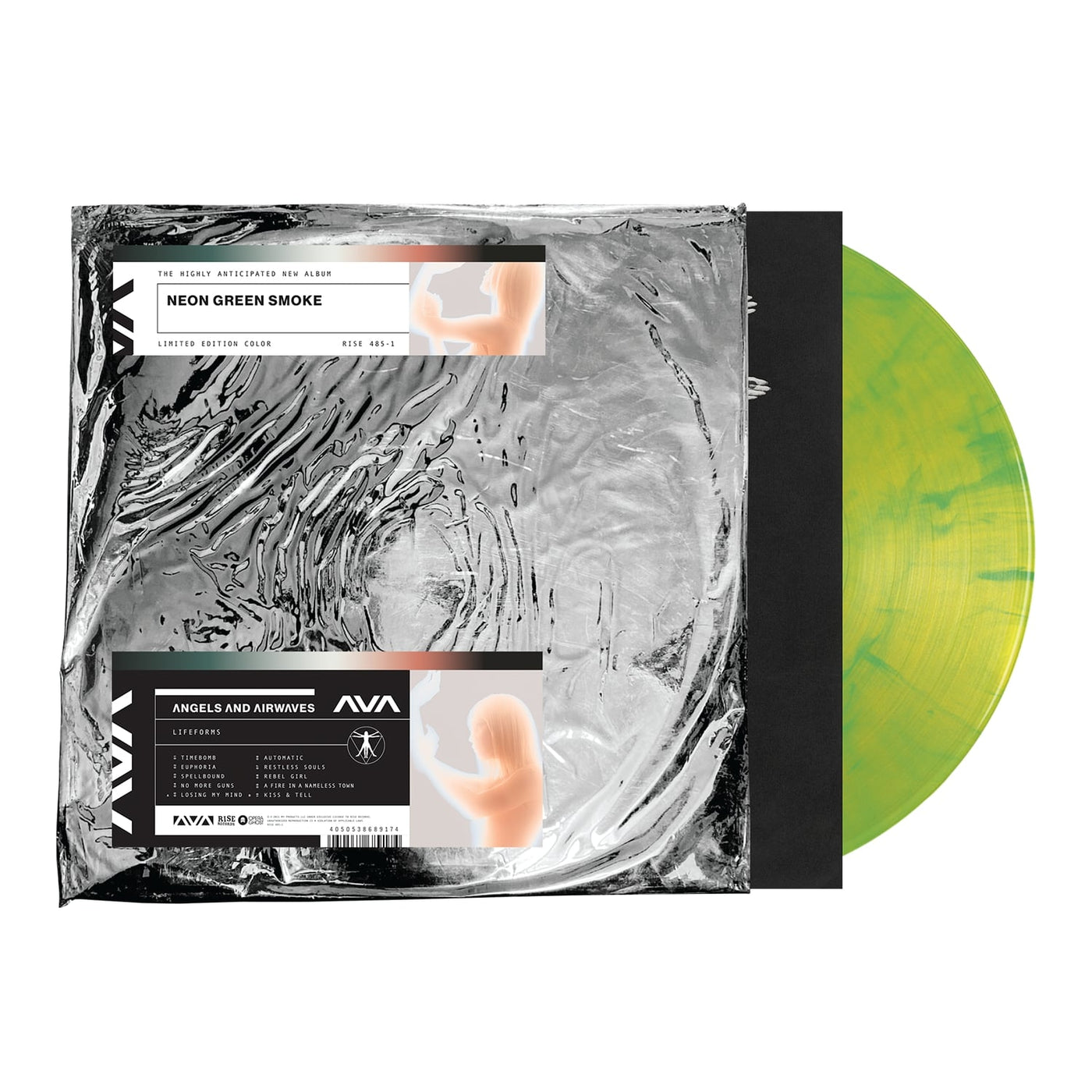 Lifeforms Neon Green Smoke Vinyl LP