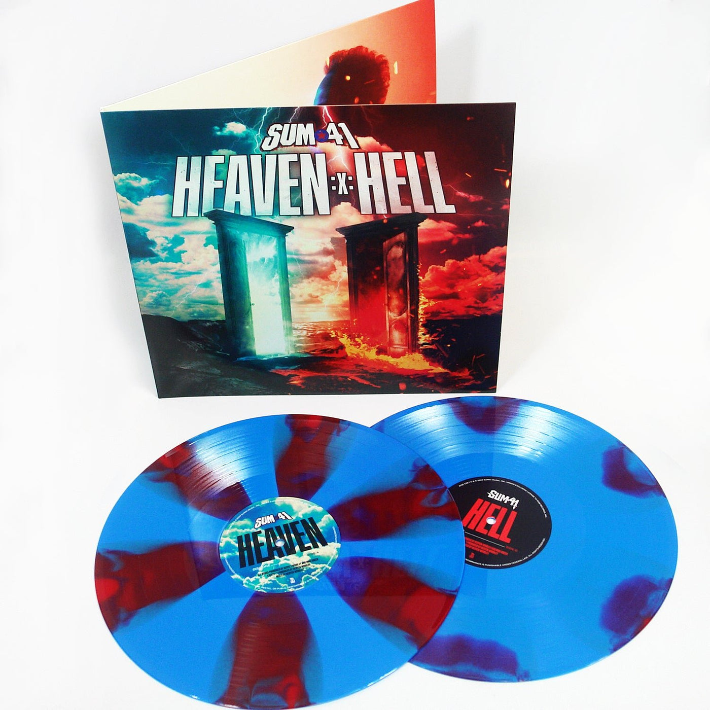 Heaven :x: Hell Red & Blue Cornetto Double Vinyl LP – Rise Records