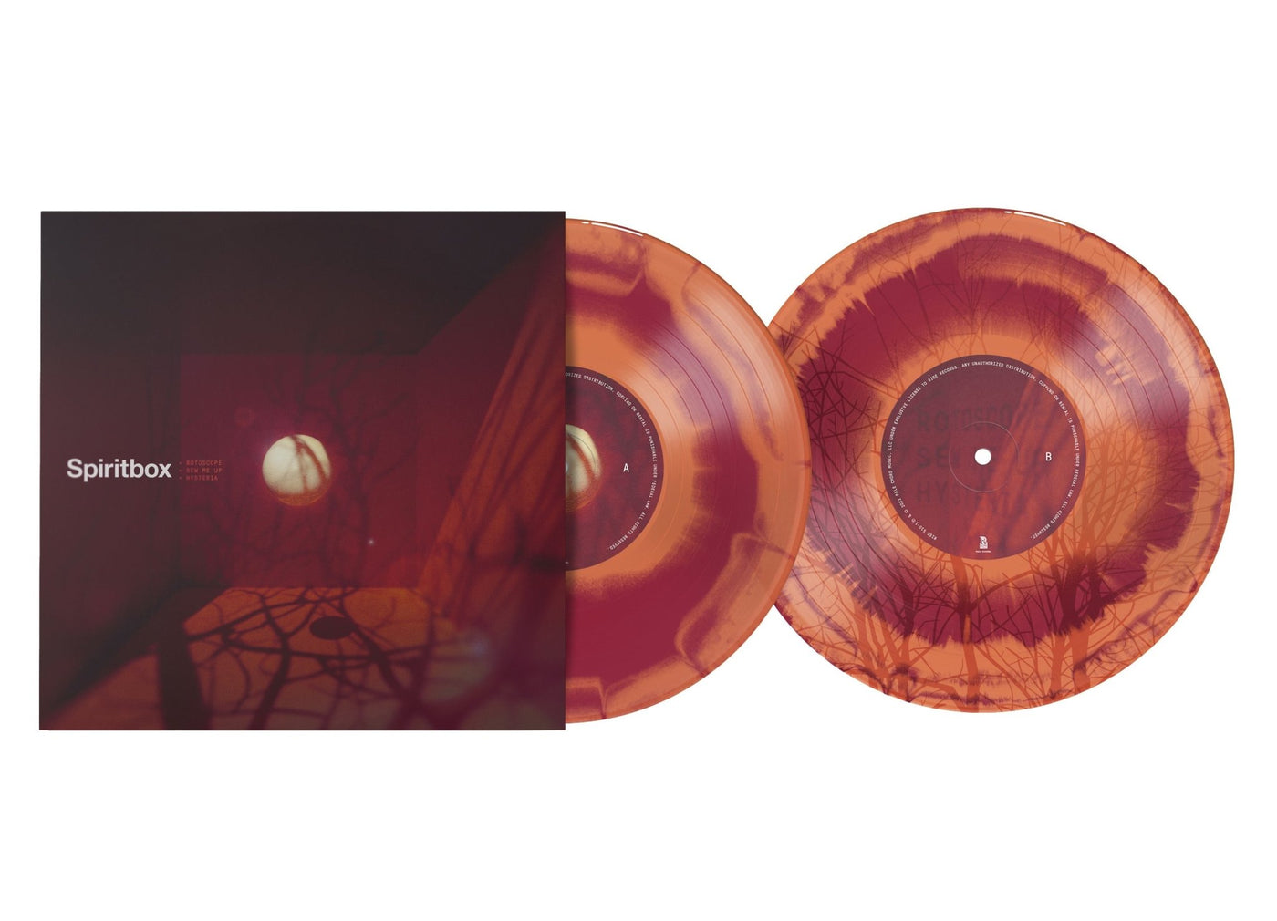 Rotoscope Orange & Red Smush 10" Vinyl LP