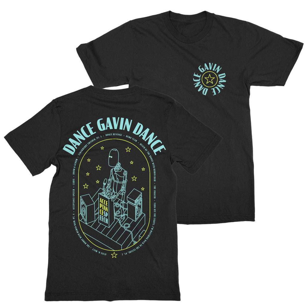 Acceptance Speech | Robot Black T-Shirt – Rise Records