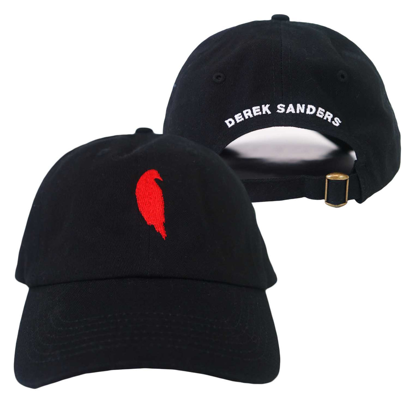 Bird Logo Black Dad Hat