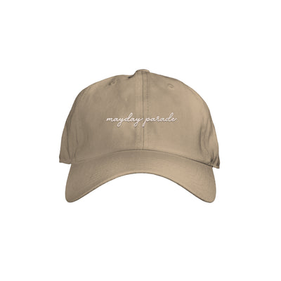 What It Means To Fall Apart Multi-Color Thread Khaki Dad Hat