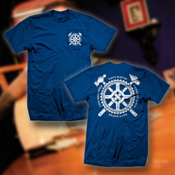 Get Hammered Royal Blue Pocket T-Shirt