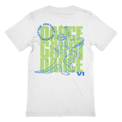 Instant Gratification | Dino White T-Shirt