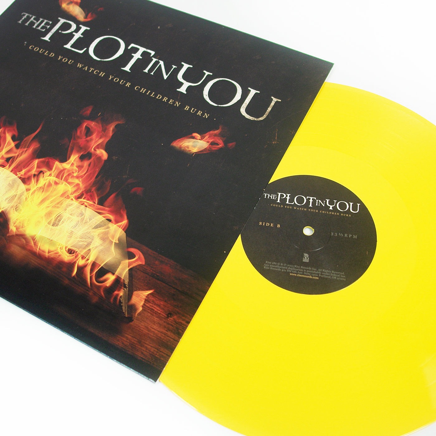 Could You Watch Your Children Burn Yellow Vinyl LP