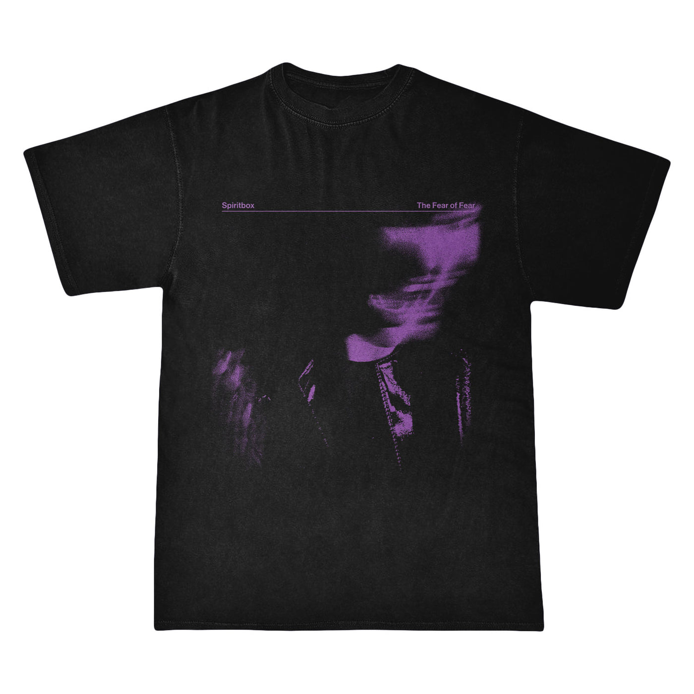 The Fear Of Fear Cover Black T-Shirt