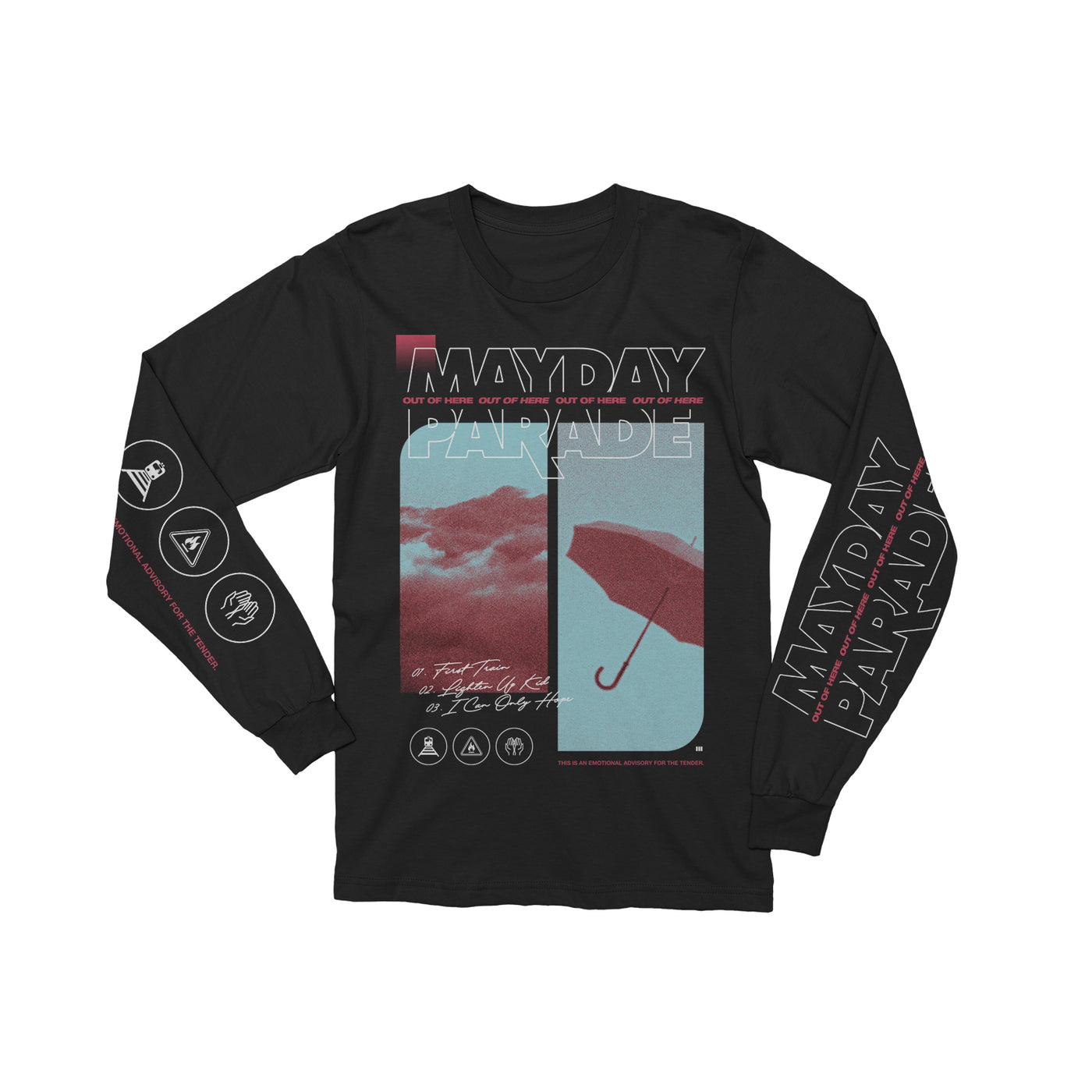 Out Of Here Black Long Sleeve