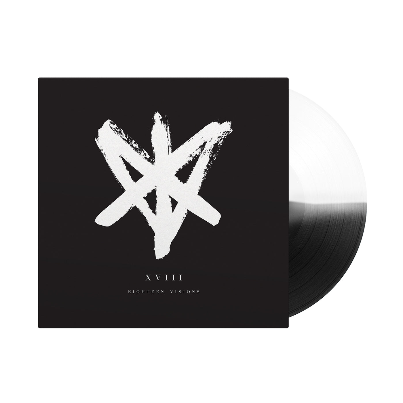 XVIII Half White/Half Black Vinyl LP