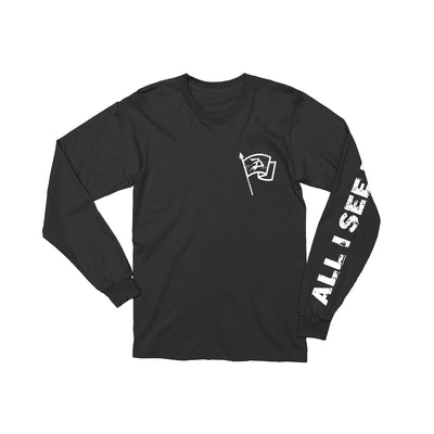 We Pray To See Better Days Black Long Sleeve