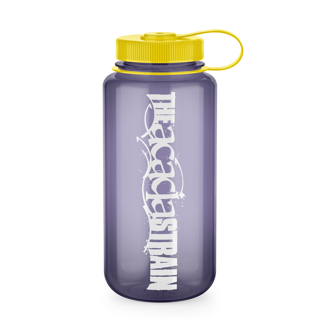 White Logo Aubergine Nalgene Bottle – Rise Records